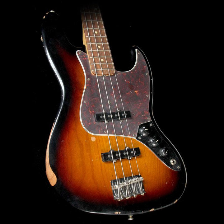 Fender Road Worn '60s Jazz Bass Guitar 3 Color Sunburst