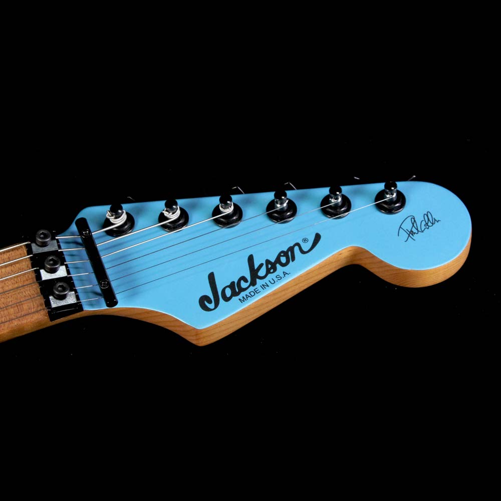 Jackson USA Signature Phil Collen PC1 Dinky  Matte Blue Frost — 4