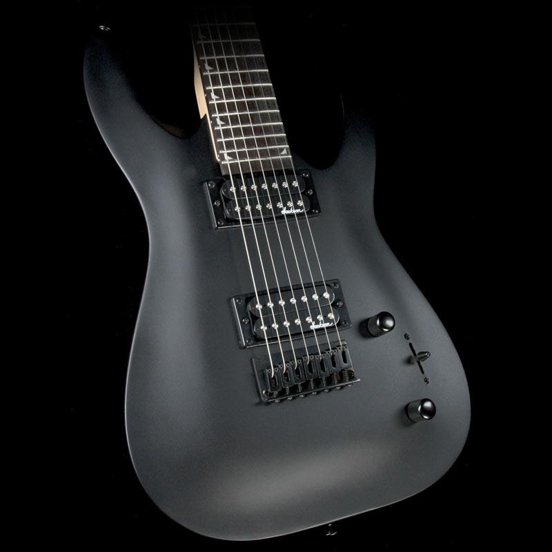 Jackson JS22-7 Dinky 7 String Electric Guitar Satin Black | The
