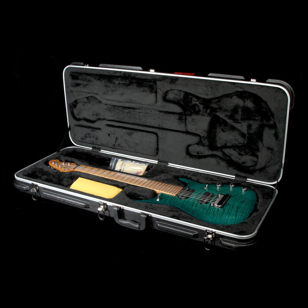 Ernie Ball Music Man John Petrucci JP15 7-String Flame Teal Burst — 7