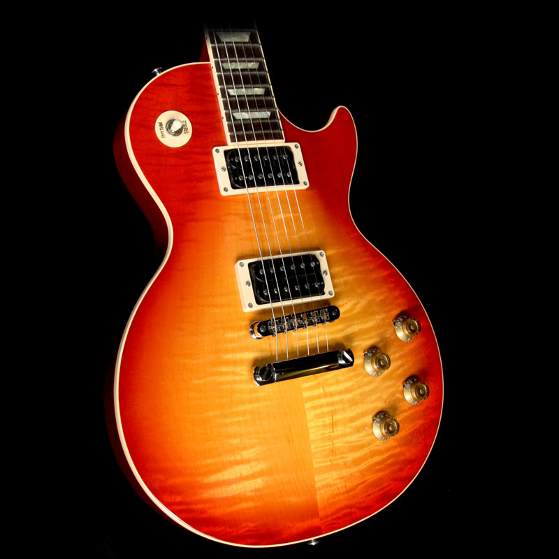 Used 2012 Gibson Les Paul Classic Electric Guitar Heritage Cherry