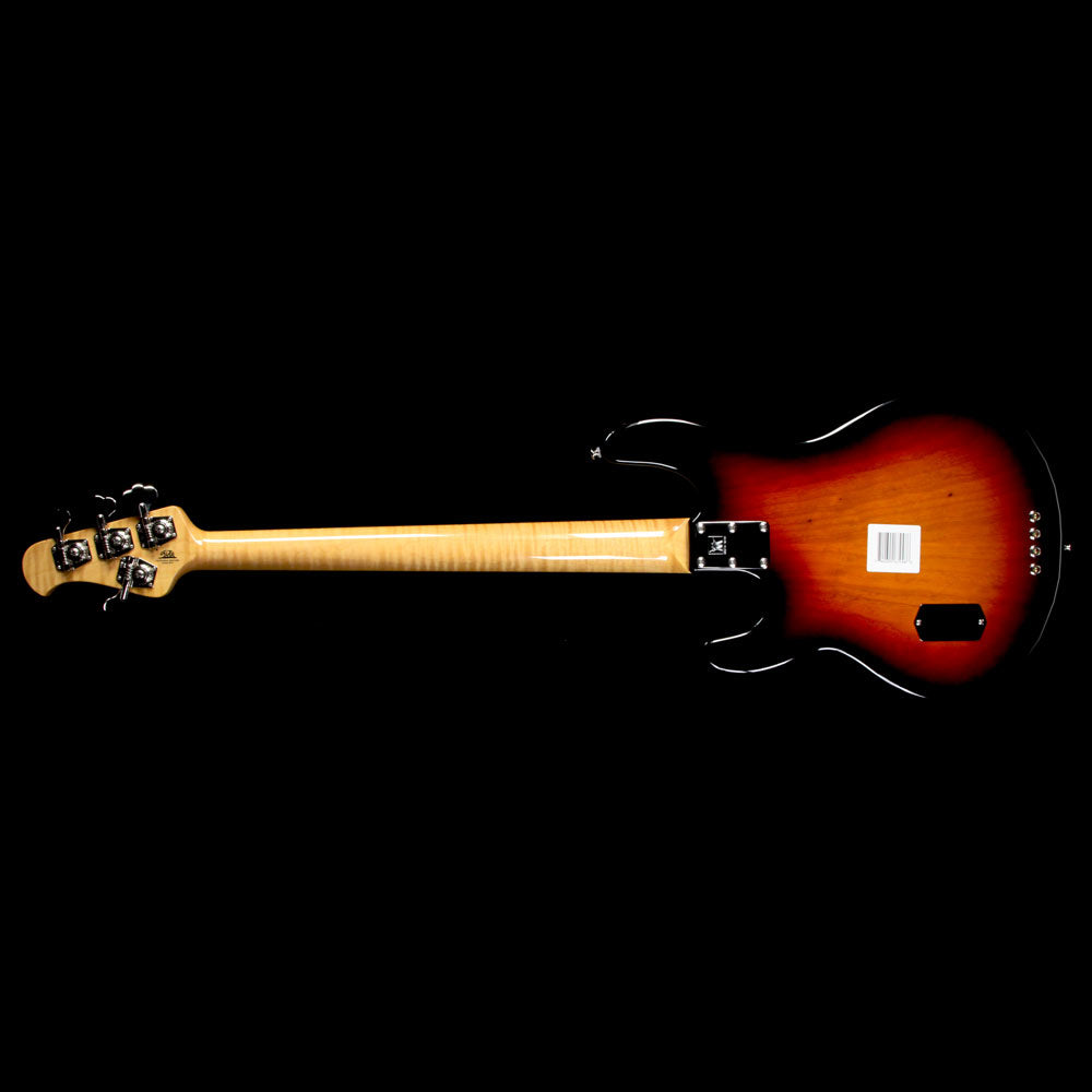 Ernie Ball Music Man Classic StingRay 4 Bass Guitar Vintage Sunburst — 3