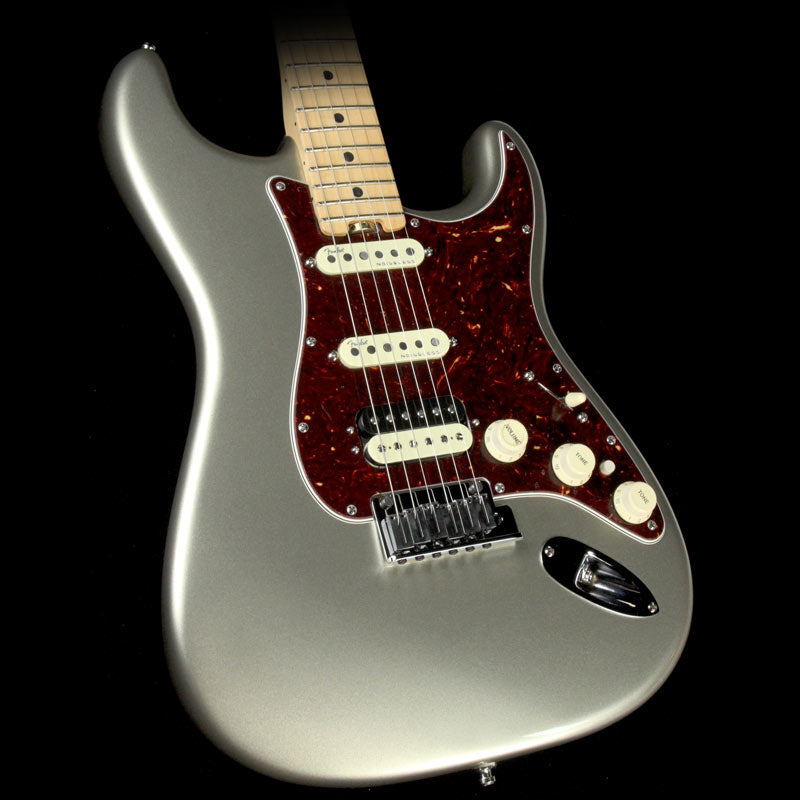 Fender American Elite Stratocaster HSS Shawbucker Champagne — 1