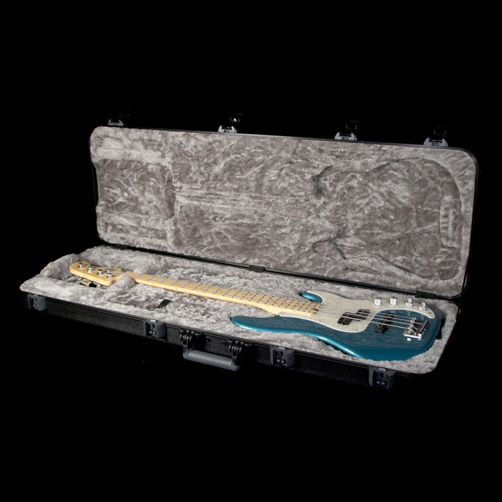 Fender American Elite Precision Bass Electric Bass Guitar Ocean Turquoise