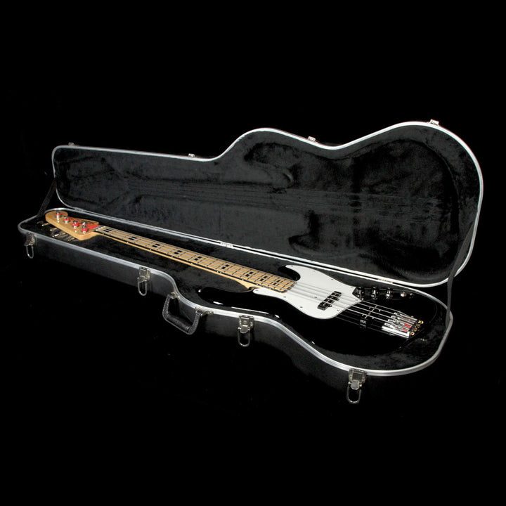 Used Fender MIJ Geddy Lee Jazz Bass Electric Bass Guitar Black