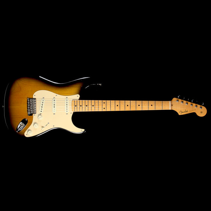 Used 2009 Fender Eric Johnson Stratocaster Electric Guitar 2-Tone Sunburst