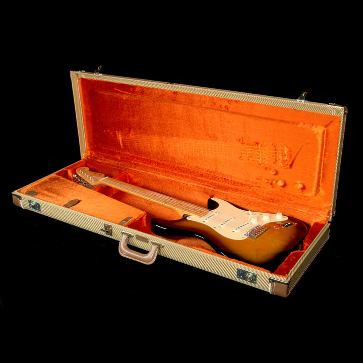 Used 2009 Fender Eric Johnson Stratocaster Electric Guitar 2-Tone Sunburst