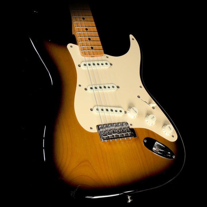 Used 2009 Fender Eric Johnson Stratocaster Electric Guitar 2-Tone Sunburst