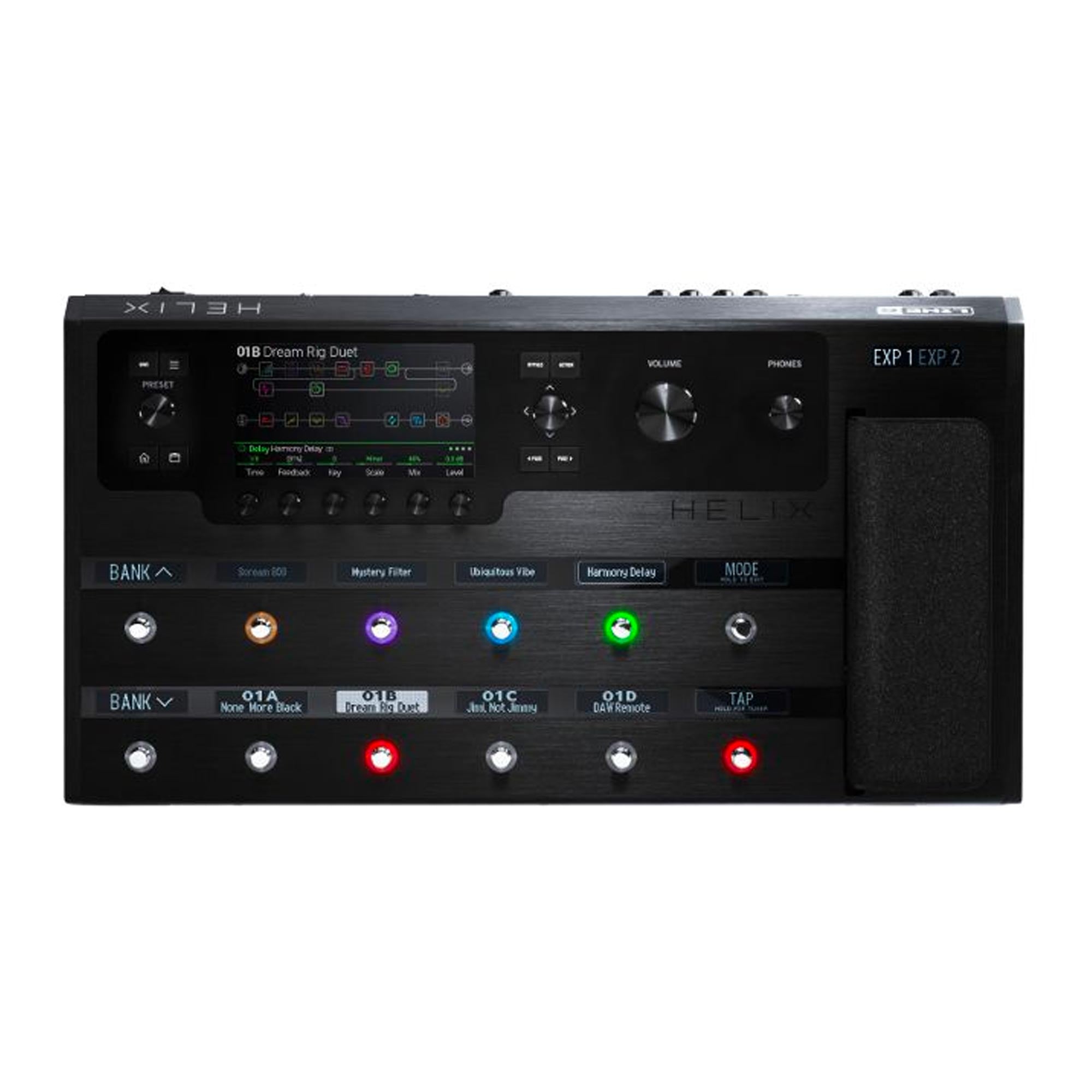 guitar processor pedal Line 6 Helix Floor Electric Guitar Processing System