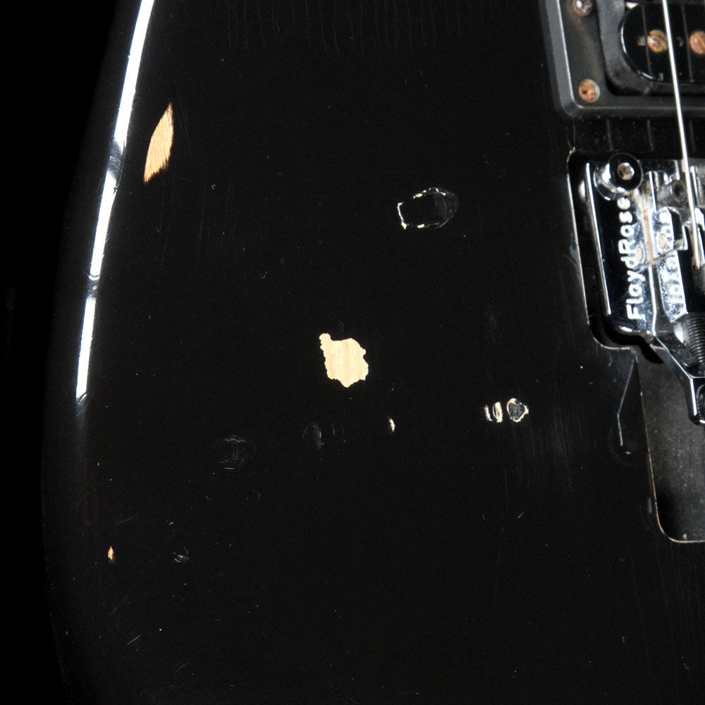 Used Wayne Rock Legend Electric Guitar Black Relic — 6