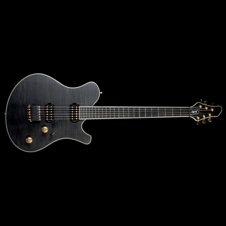 Used Mayones Legend 6 F22 Electric Guitar Transparent Black