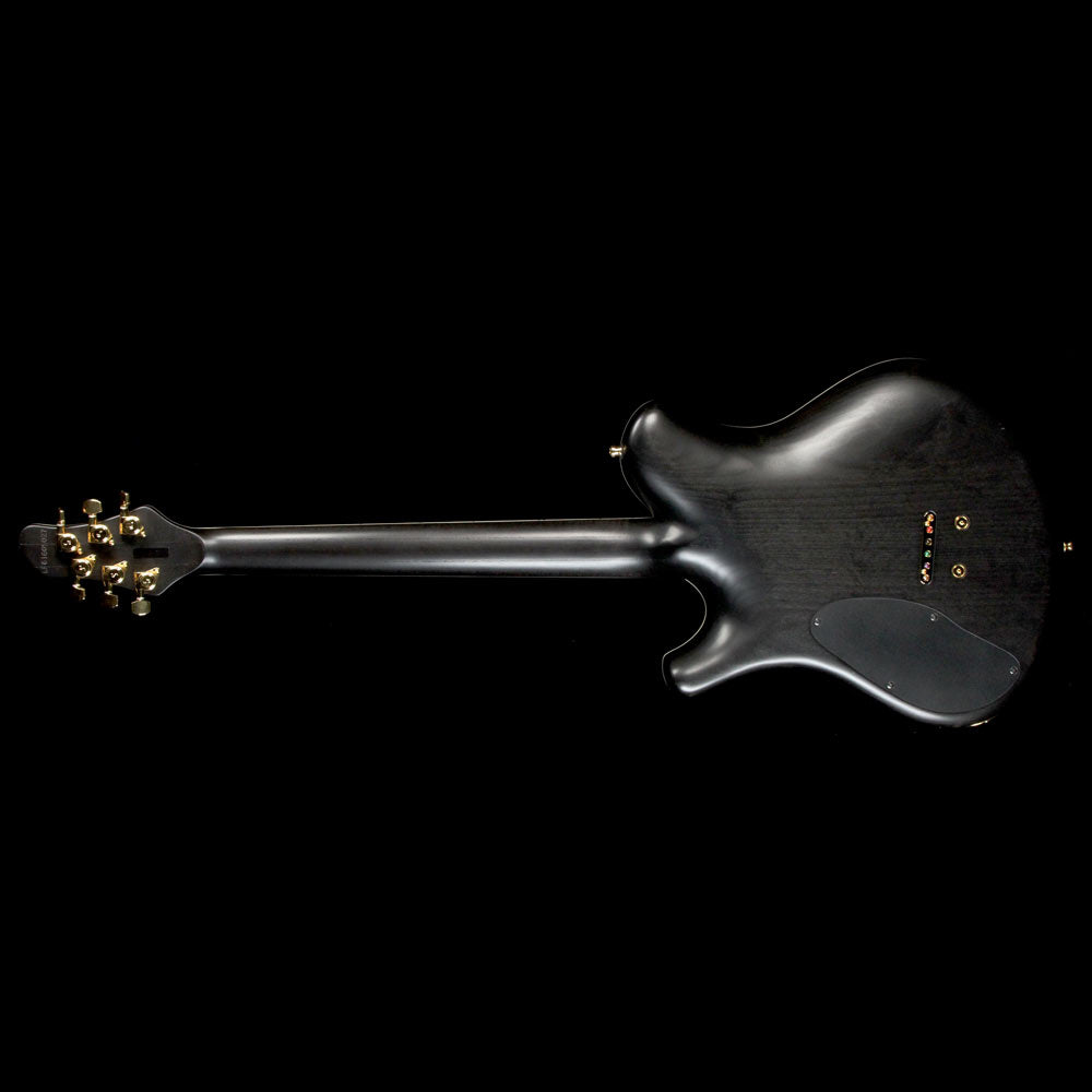 Used Mayones Legend 6 F22 Electric Guitar Transparent Black — 3
