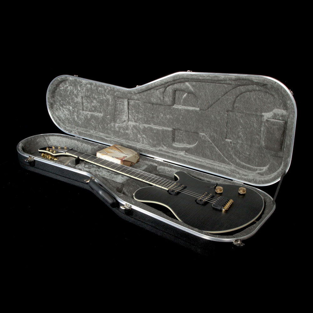 Used Mayones Legend 6 F22 Electric Guitar Transparent Black — 5