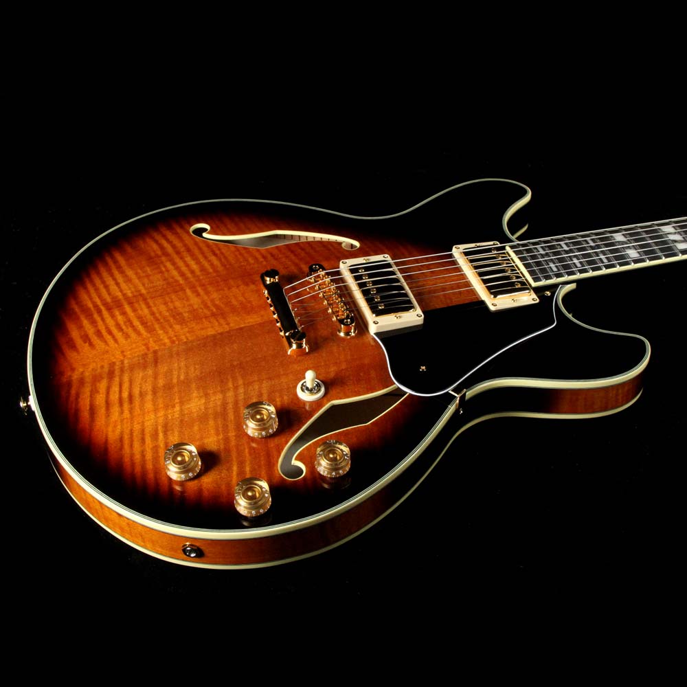 Ibanez JSM100 John Scofield Signature Vintage Sunburst — 6