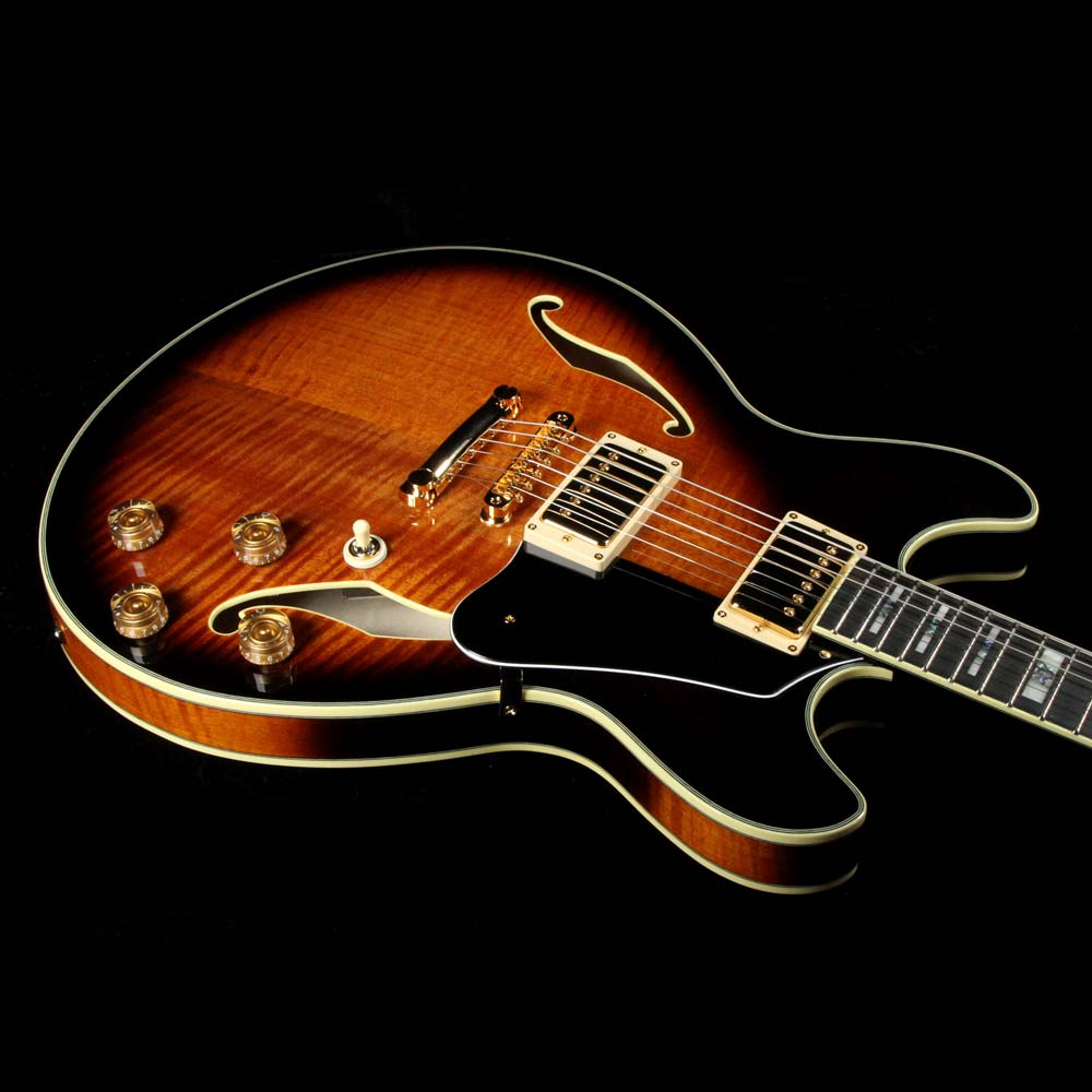 Ibanez JSM100 John Scofield Signature Vintage Sunburst — 9