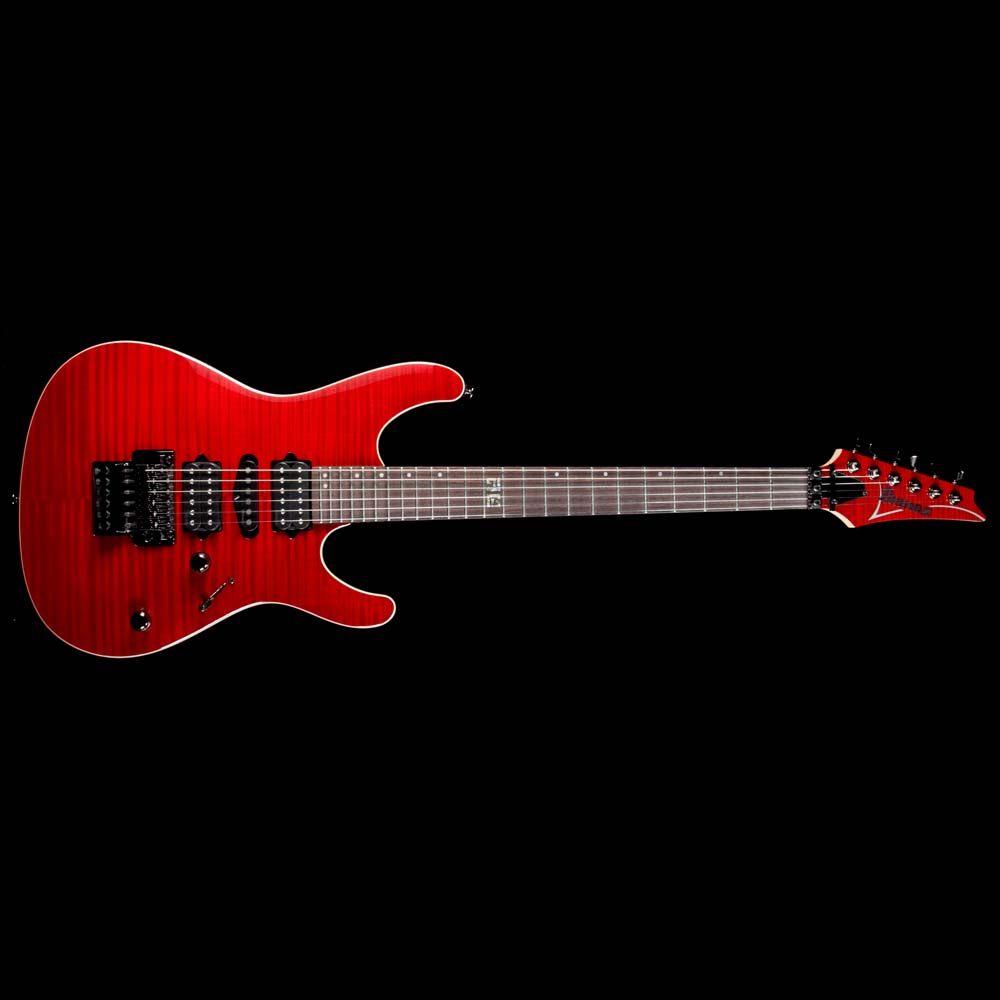 Ibanez KIKO100 Kiko Loureiro Signature Electric Guitar Transparent Ruby Red — 2