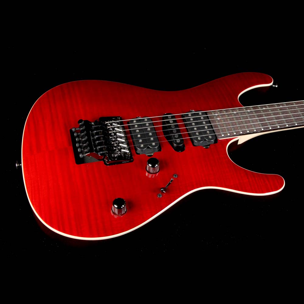 Ibanez KIKO100 Kiko Loureiro Signature Electric Guitar Transparent Ruby Red — 6