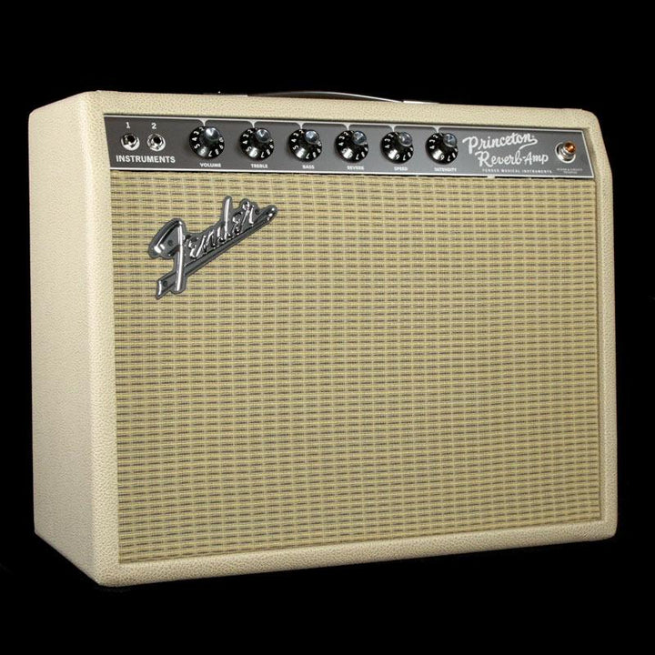 Fender Limited Edition ‘65 Princeton Reverb Guitar Combo Amplifier Tan/Wheat Alnico Gold