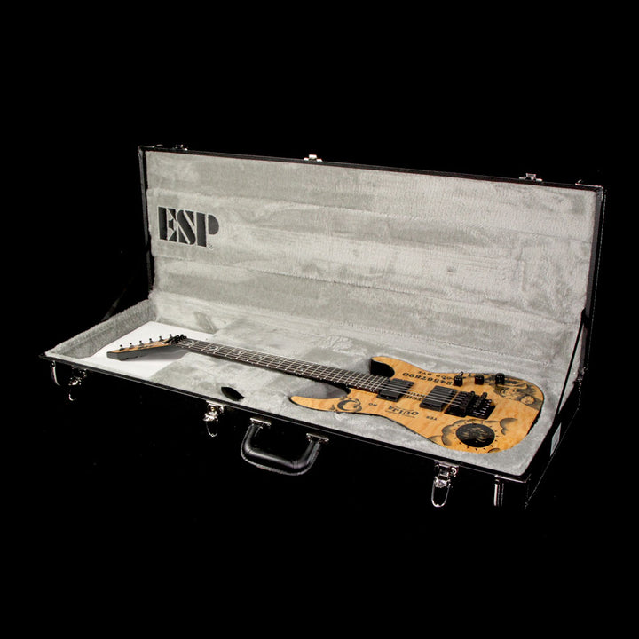 ESP LTD Limited Edition Kirk Hammett KH Ouija Electric Guitar Natural