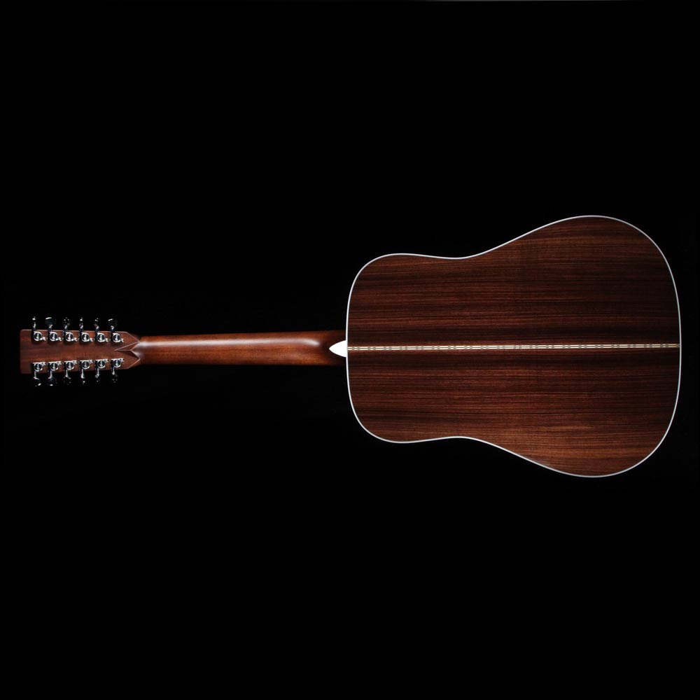 Martin D12-28 12-String Dreadnought Acoustic Guitar Natural — 3
