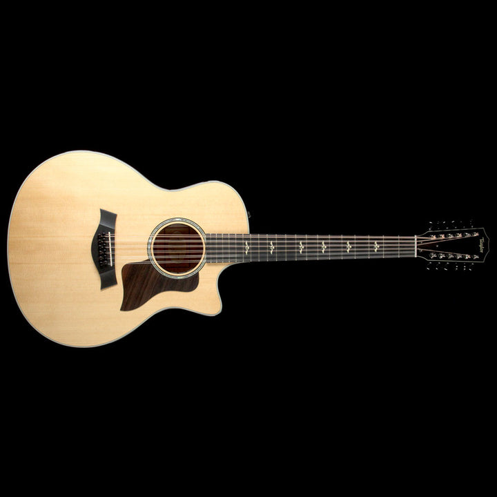 Used 2017 Taylor 656ce 12-String Grand Symphony Acoustic Guitar Brown Sugar