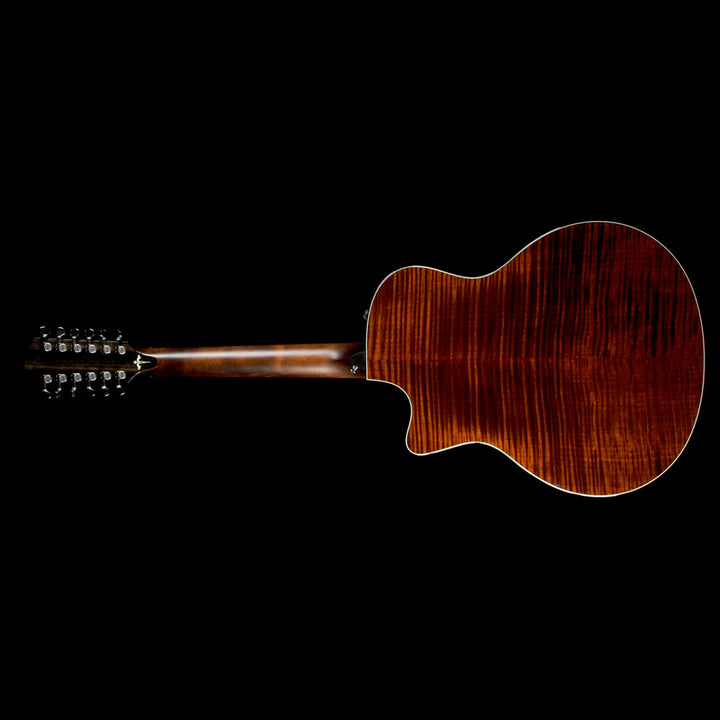 Used 2017 Taylor 656ce 12-String Grand Symphony Acoustic Guitar Brown Sugar