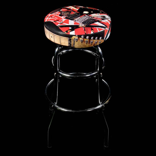 EVH Frankenstein Logo Bar Stool Black | The Music Zoo