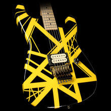 Used Charvel EVH Art Series Electric Guitar Black & Yellow