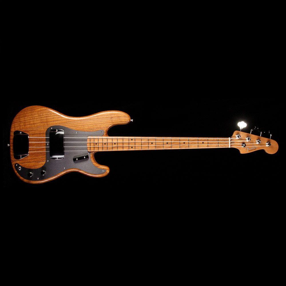 Fender FSR Limited Edition Roasted Ash '58 Precision Bass Guitar Natural — 2