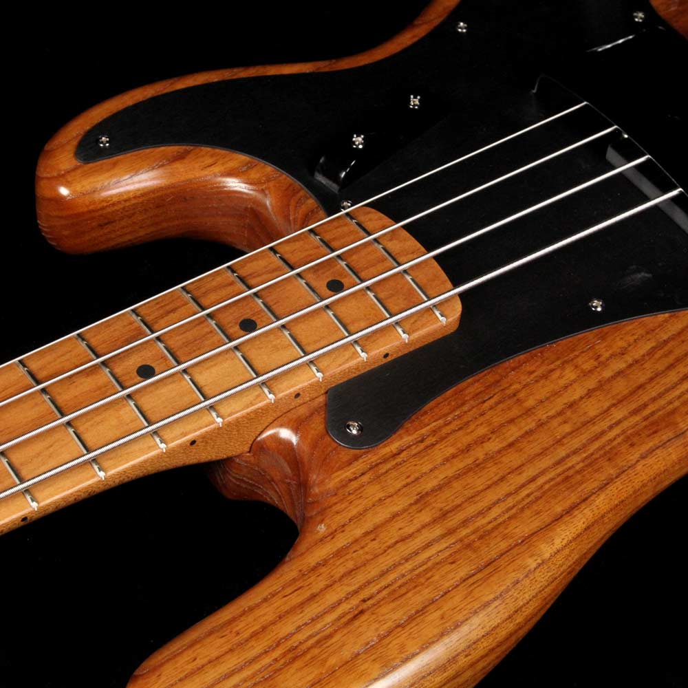 Fender FSR Limited Edition Roasted Ash '58 Precision Bass Guitar Natural — 5