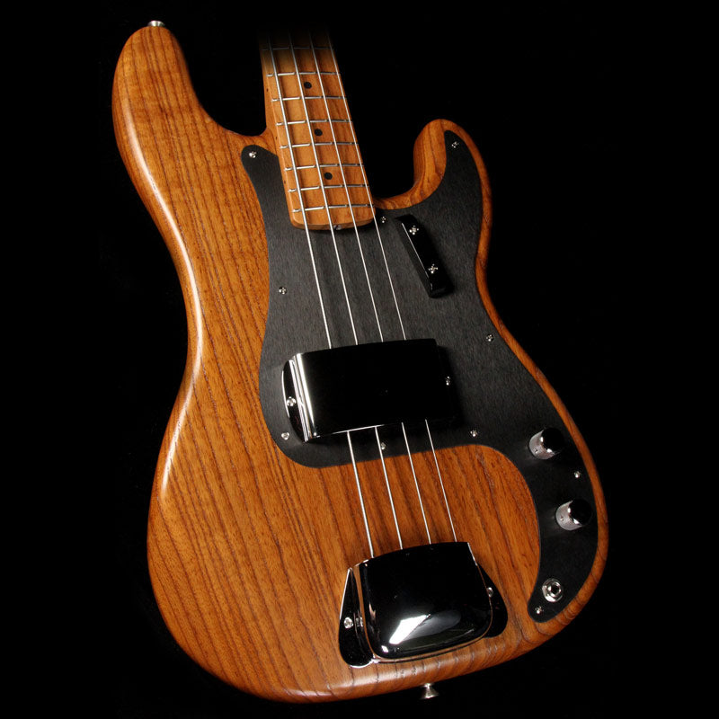 Fender FSR Limited Edition Roasted Ash '58 Precision Bass Guitar Natural — 1