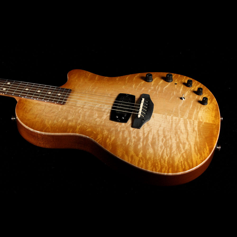 Tom Anderson Crowdster Plus Acoustic Natural Autumn Burst — 6