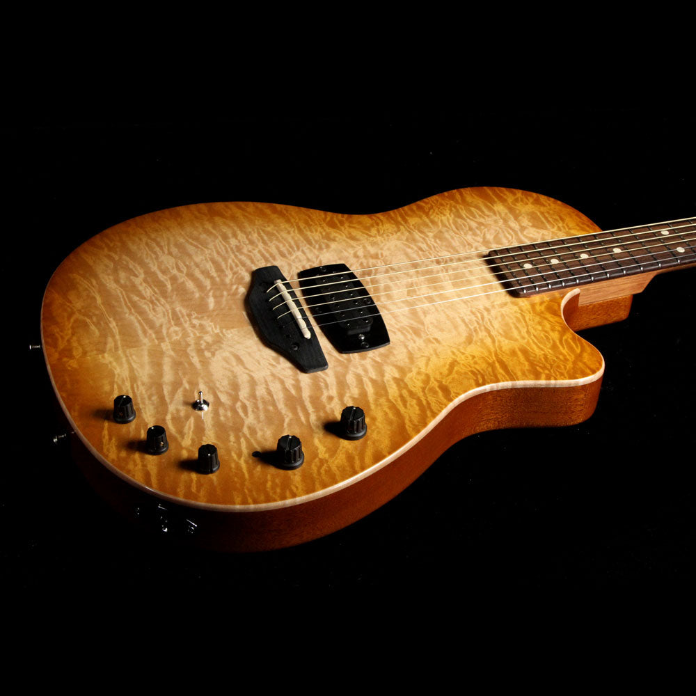 Tom Anderson Crowdster Plus Acoustic Natural Autumn Burst — 7