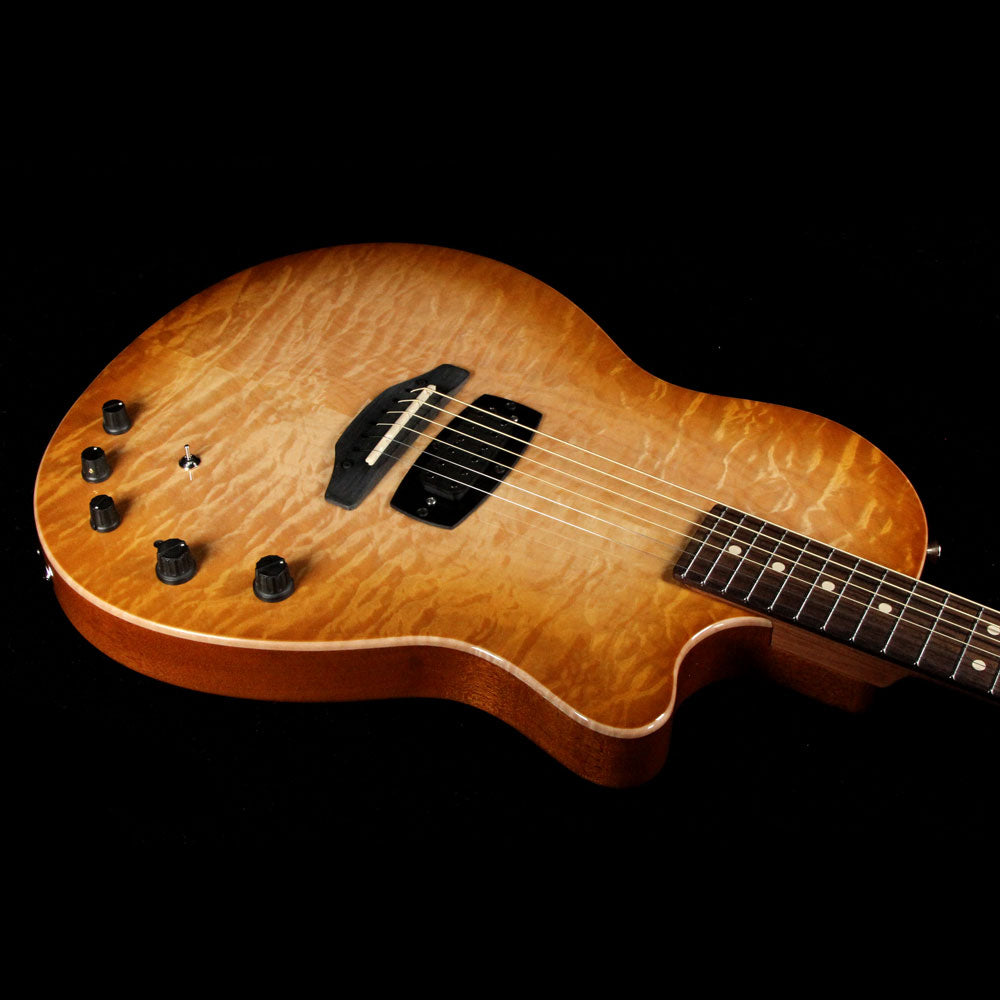 Tom Anderson Crowdster Plus Acoustic Natural Autumn Burst — 8