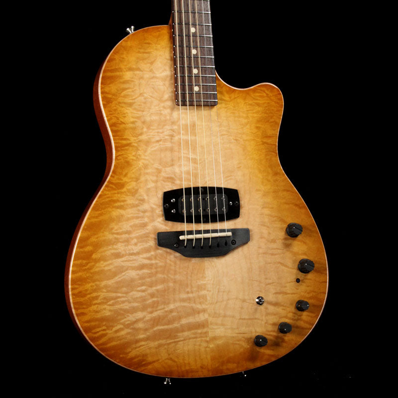 Tom Anderson Crowdster Plus Acoustic Natural Autumn Burst — 1