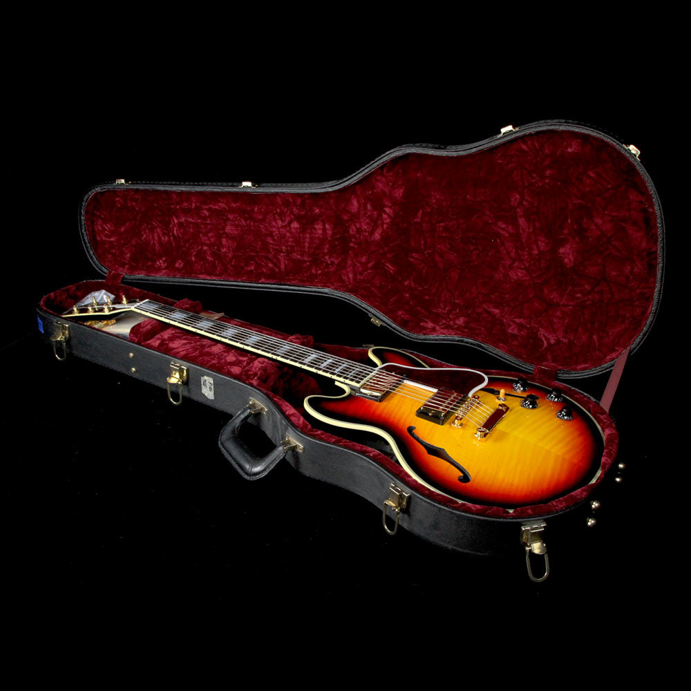Used Gibson Custom Shop CS-356 Electric Guitar Tri-Burst — 7