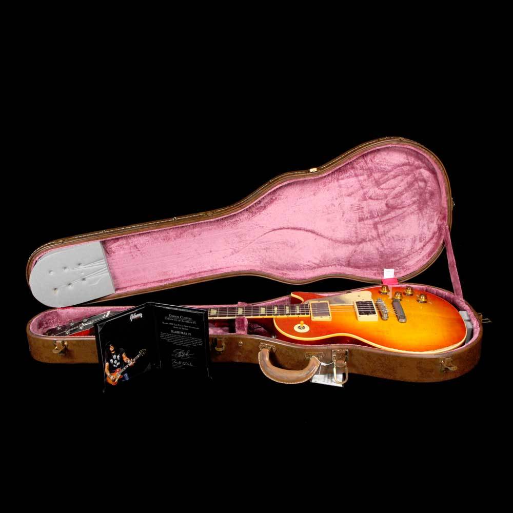 Gibson Custom Shop Slash 1958 Les Paul First Standard #8 3096 Replica Aged and Signed — 10