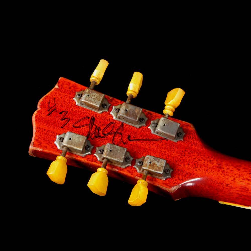 Gibson Custom Shop Slash 1958 Les Paul First Standard #8 3096 Replica Aged and Signed — 5