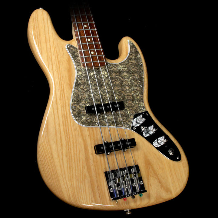 Used 2005 Fender USA Highway One Jazz Bass Electric Bass Guitar Natural