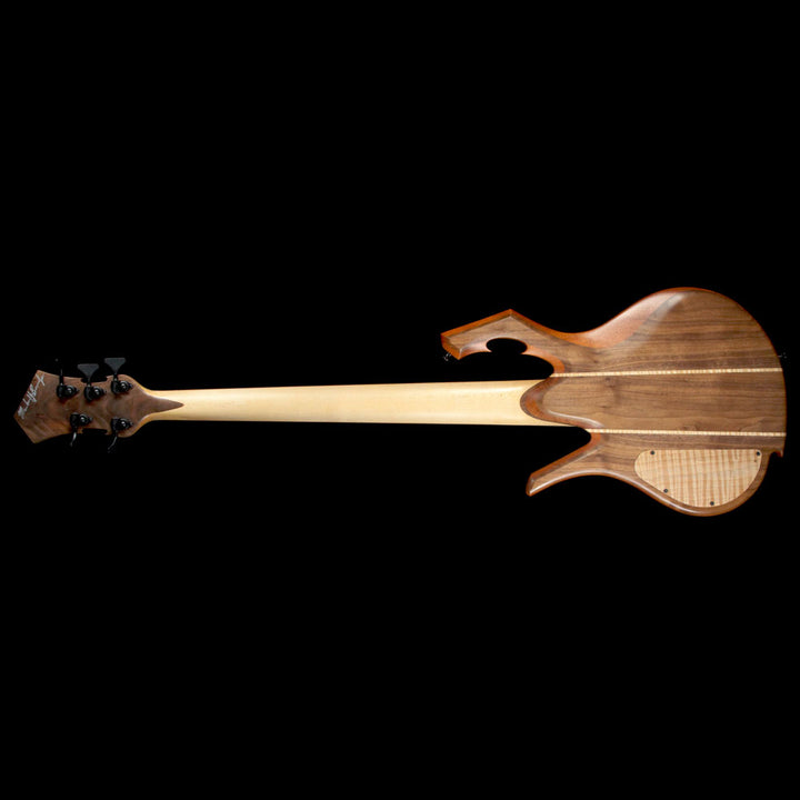 Used 2012 Mike Browne Design Milo 5 Fretted 5 String Electric Bass Guitar Natural