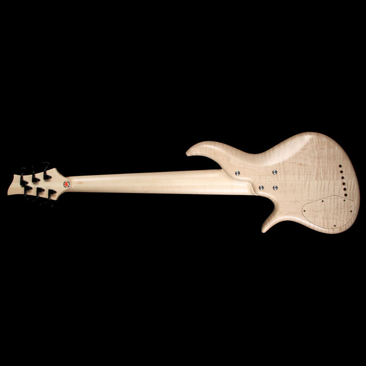 Used 2010 F Bass AC Signature 6 Fretless Electric Bass Guitar Natural