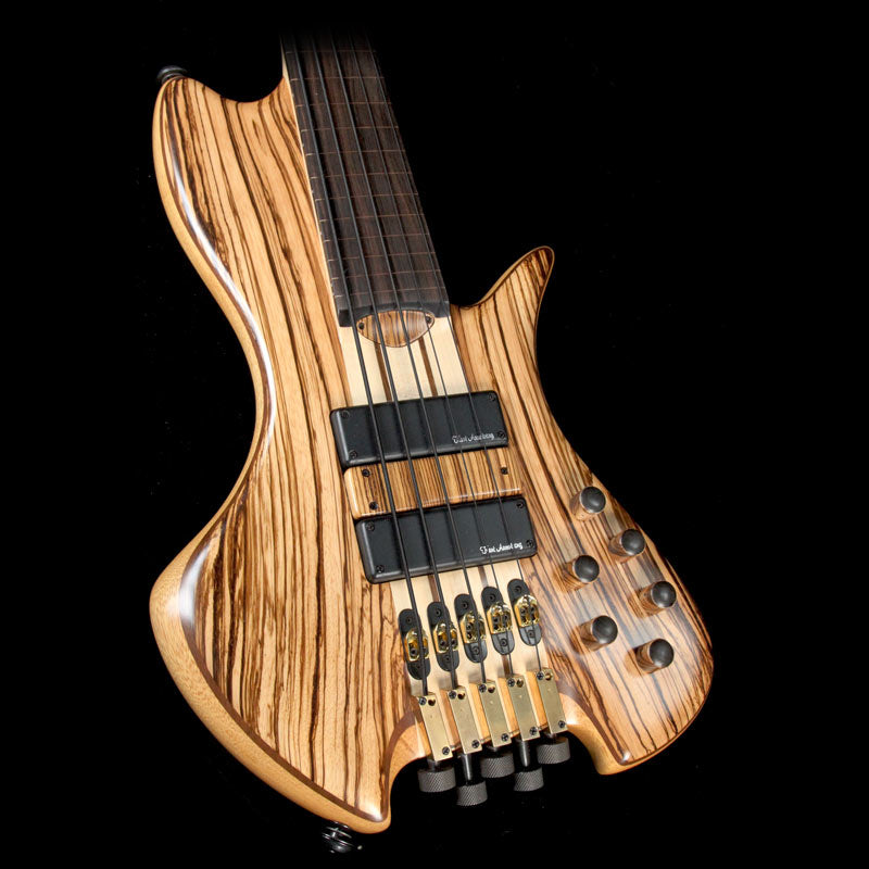 Used Daniel Fernandez Headless SCLE 5-String Fretless Electric Bass Natural — 1