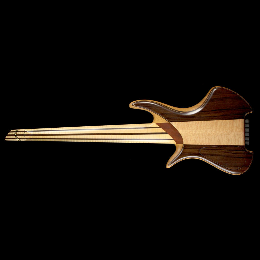 Used Daniel Fernandez Headless DF6 6-String Electric Bass Natural Pale Moon Ebony Top — 3