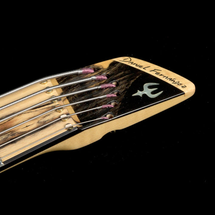 Used Daniel Fernandez Headless DF6 6-String Electric Bass Natural Pale Moon Ebony Top