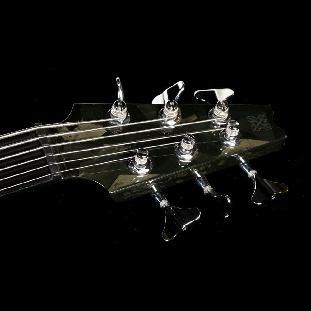 Used 1996 Modulus Quantum Turbo Sweet Spot Q6 Electric Bass Guitar Orange Crush — 4