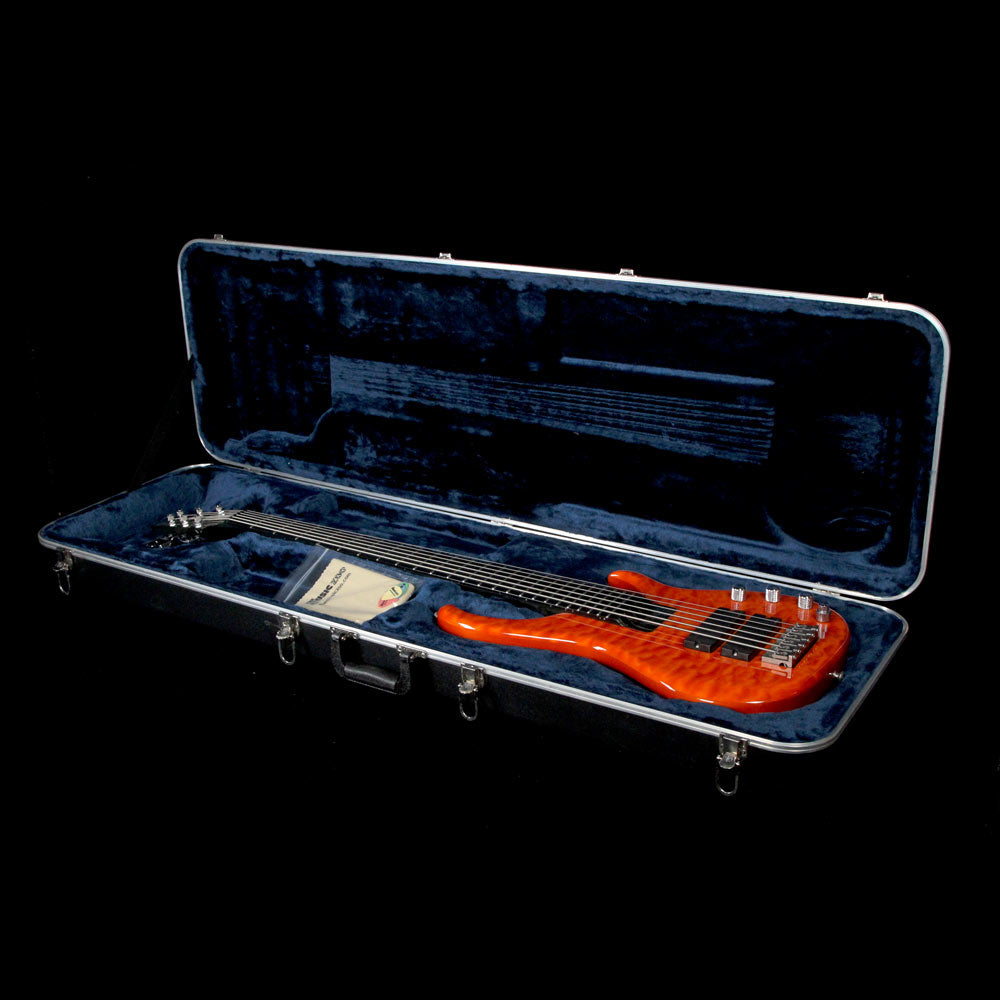 Used 1996 Modulus Quantum Turbo Sweet Spot Q6 Electric Bass Guitar Orange Crush — 6
