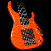 Used 1996 Modulus Quantum Turbo Sweet Spot Q6 Electric Bass Guitar Orange Crush