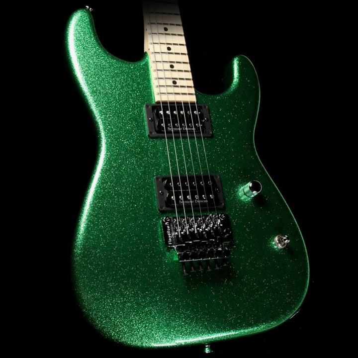 Charvel Custom Shop San Dimas 2H FR Electric Guitar Green Sparkle