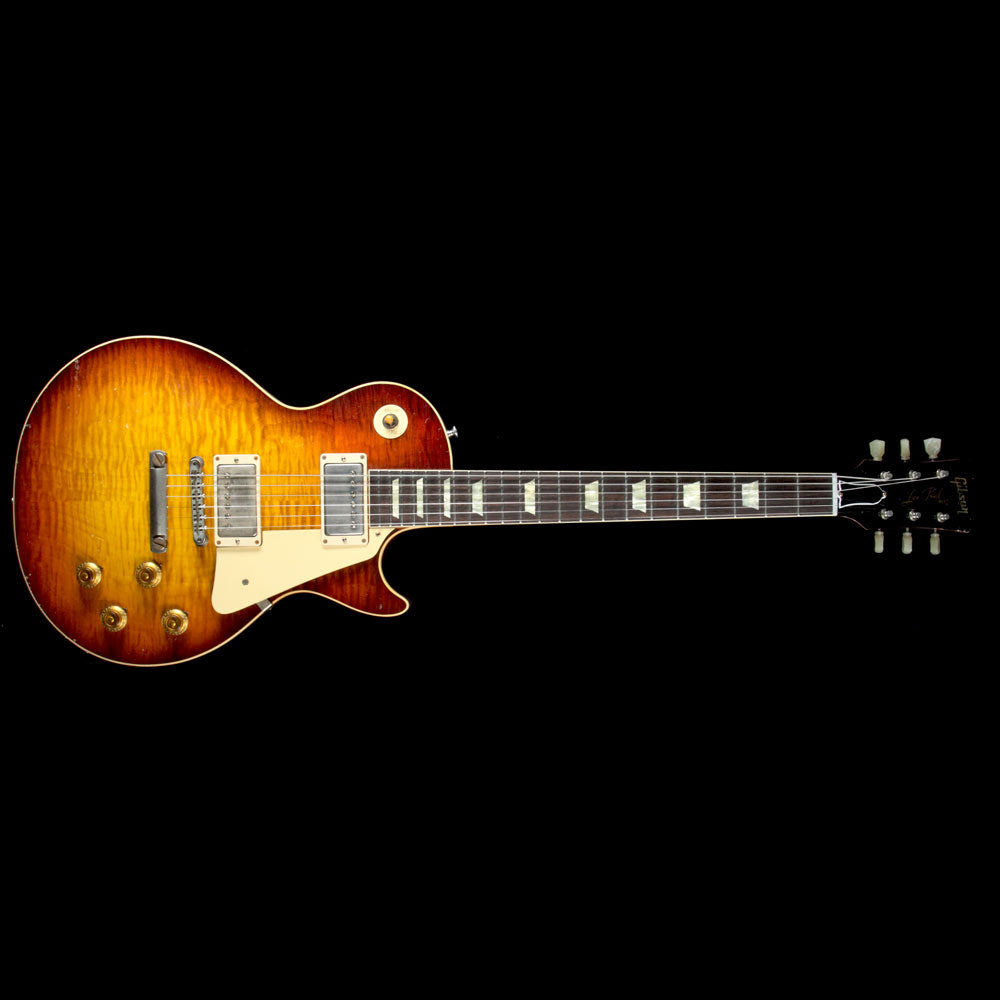 Gibson Custom Shop Les Paul Standard Figured Top Tom Murphy Painted & Aged Electric Guitar Murphy Burst — 2