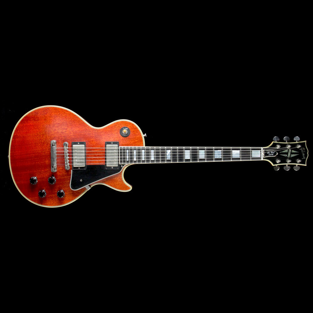 Used 2006 Gibson Custom Shop Les Paul Custom Limited Edition Electric Guitar Faded Cherry 1-Piece Top — 2